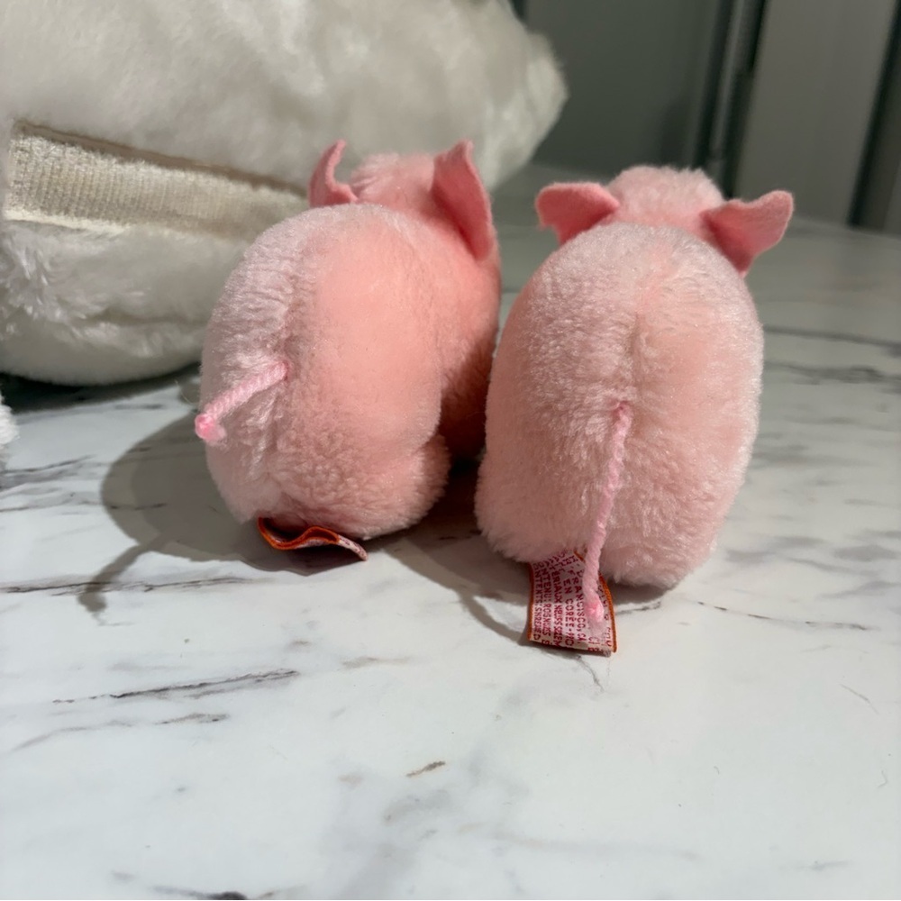 Vintage Dakin pig mother & piglets plush 1980 - Picture 4 of 14